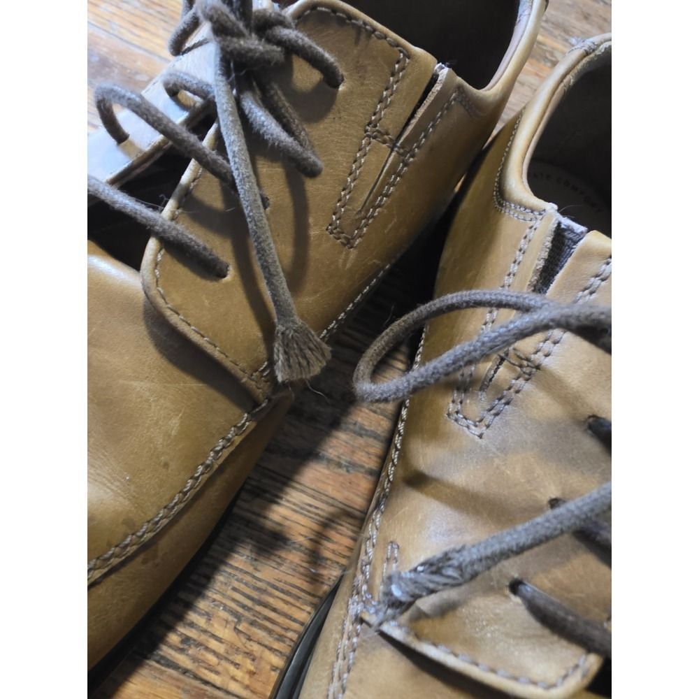Clarks Mens Tilden Leather Lace Up Oxford Dress Shoes 10.5 - Picture 6 of 8